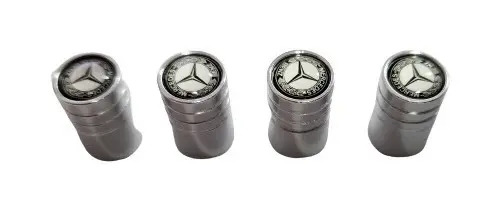 Tapitas De Válvulas Mercedes Benz (plateadas) - Imagen 2