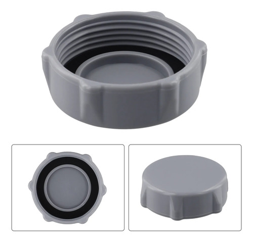Tapon Para Drenaje De Piscina Con Rosca 4 Cm Interior Gris