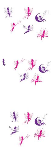 Sticker Hadas Madrinas Decoracion Cuarto De Bebe Niñas Pvc