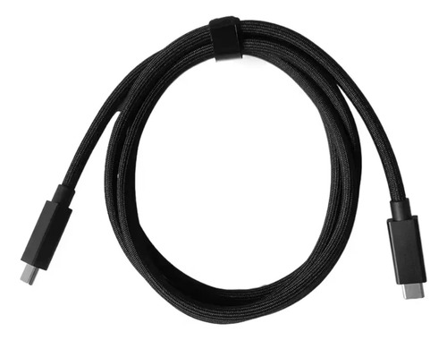 Cable Usb-c A Usb-c 10gbps Carga Rapida 2 Metros Negro - Imagen 3
