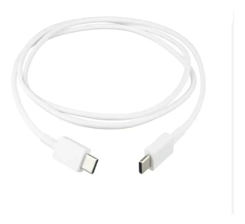 Cable Usb-c A Usb-c 3.0 Carga Rapida Y Datos 2 Metros Blanco Blanco