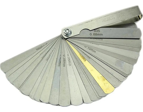 Calibre De Espesor De 0.04 A 0.88 Mm. 32 Hojas Buen Material