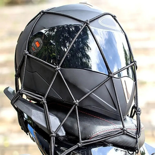 Red Sujeta Casco De Motos - Imagen 2