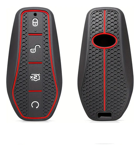 Funda De Silicona Para Llave De Byd Color Negro - Imagen 2