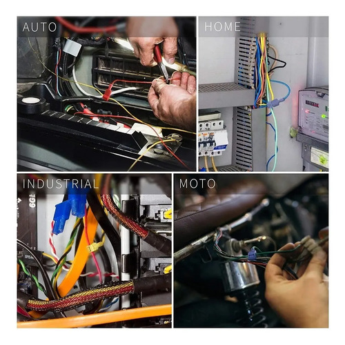 Kit 120 Terminales De Empalme Rápido, Conector Y Ficha Autos - Imagen 6