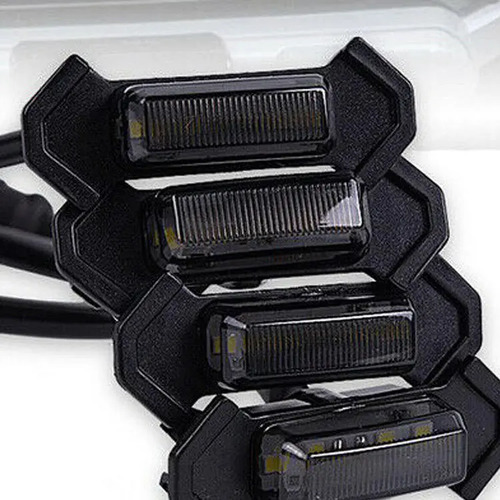 Kit De 4 Luces Led Para Frente De Camioneta Auto Etc.. - Imagen 2