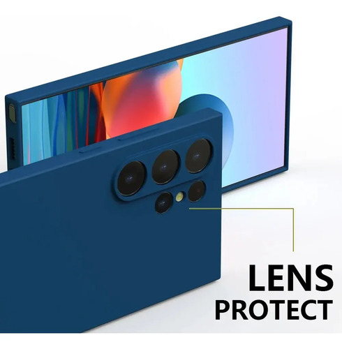 Protector De Silicona Para Samsung S24 Ultra Varios Colores - Imagen 4