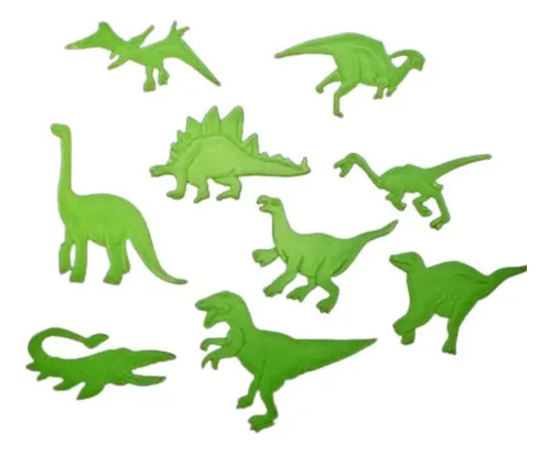 Animalitos 3d Fotoluminiscentes Decoracion Dormitorio, Niños