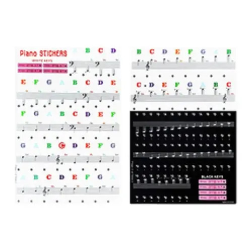 Pegatinas Para Teclado De Piano Para Teclas 37/49/54/61/88
