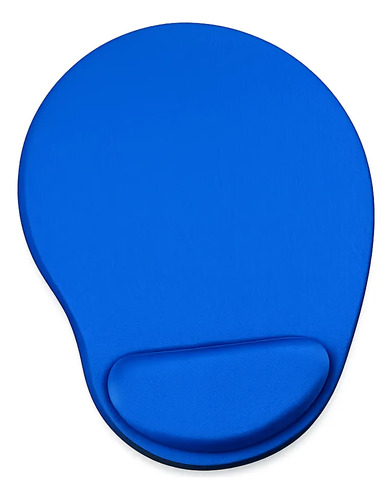 Mouse Pad Ergonomico Con Apoyo Para Muñeca Color Rojo Azul