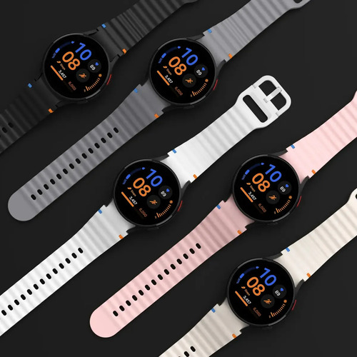Bandas Compatibles Con Samsung Watch Gris 20 Mm - Imagen 2