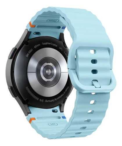 Bandas Compatibles Con Samsung Watch Azul Celeste 20 Mm